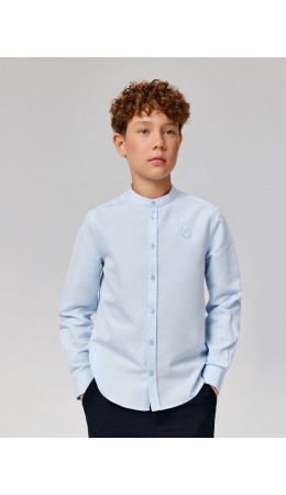 Сорочка верхняя детская для мальчиков Okomir голубой