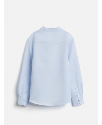 Сорочка верхняя детская для мальчиков Okomir голубой