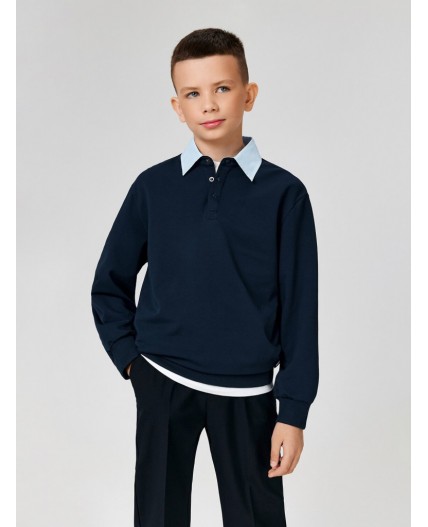 Джемпер детский для мальчиков Kylian насыщенный синий