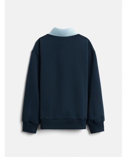 Джемпер детский для мальчиков Kylian насыщенный синий