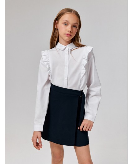 Блузка детская для девочек Vasilika белый