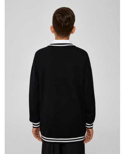 Джемпер детский для мальчиков Felix черный