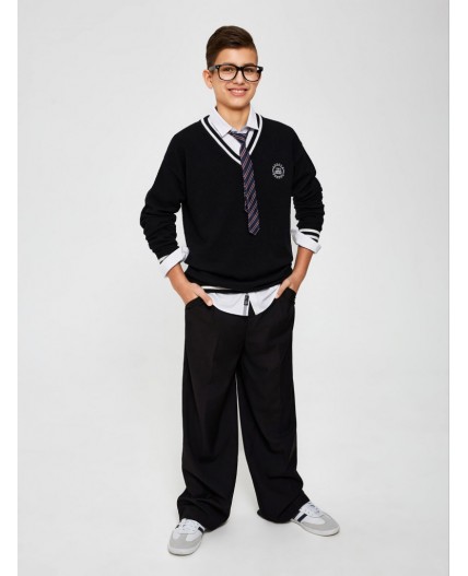 Джемпер детский для мальчиков Felix черный