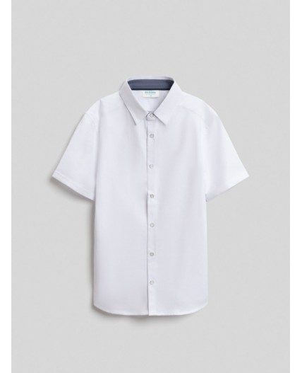 Сорочка верхняя детская для мальчиков Lopar белый