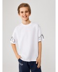 Футболка детская для мальчиков Quinn белый
