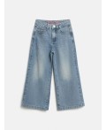 Брюки джинсовые детские для девочек Como голубой