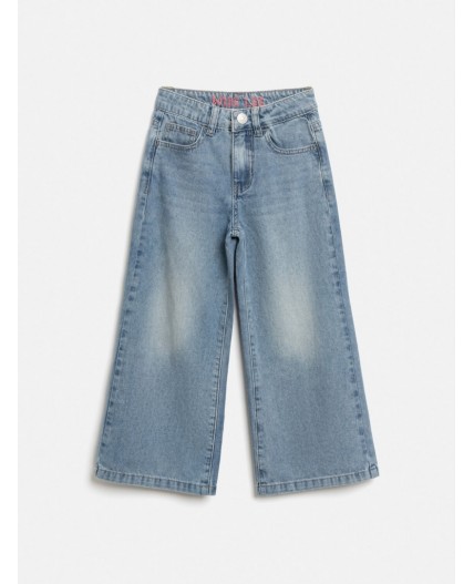 Брюки джинсовые детские для девочек Como голубой