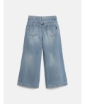 Брюки джинсовые детские для девочек Como голубой