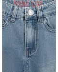 Брюки джинсовые детские для девочек Como голубой