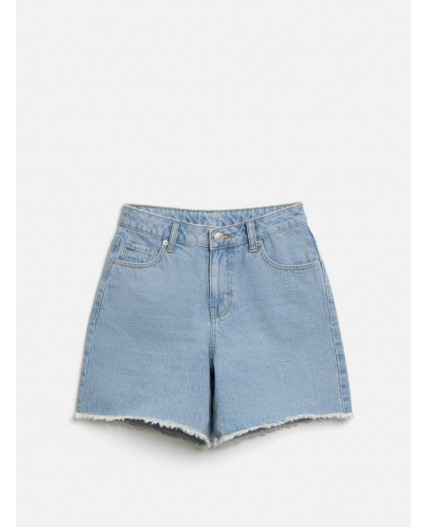 Шорты джинсовые детские для девочек Leina синий