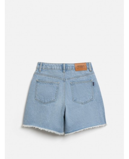 Шорты джинсовые детские для девочек Leina синий