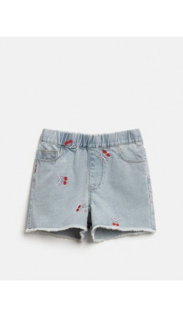 Шорты джинсовые детские для девочек Orta_sh светло-голубой