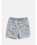 Шорты джинсовые детские для девочек Orta_sh светло-голубой