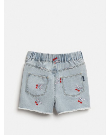 Шорты джинсовые детские для девочек Orta_sh светло-голубой