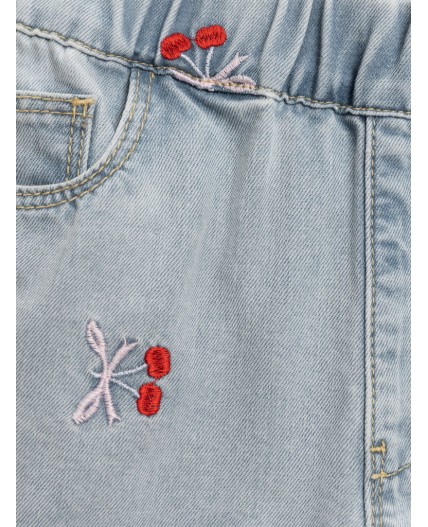Шорты джинсовые детские для девочек Orta_sh светло-голубой