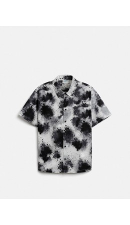 Сорочка верхняя детская для мальчиков Kasas черно-белый