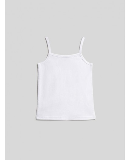 Майка детская для девочек Brassy белый