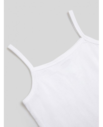 Майка детская для девочек Brassy белый