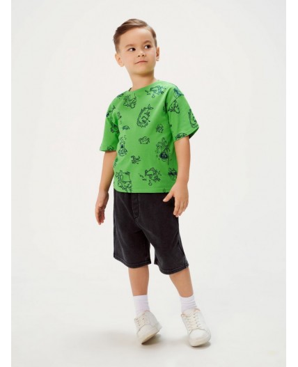 Футболка детская для мальчиков Tarpon зеленый