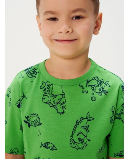 Футболка детская для мальчиков Tarpon зеленый