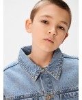 Куртка джинсовая детская для мальчиков Oddish голубой
