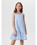 Сарафан детский для девочек Irena  голубая полоска