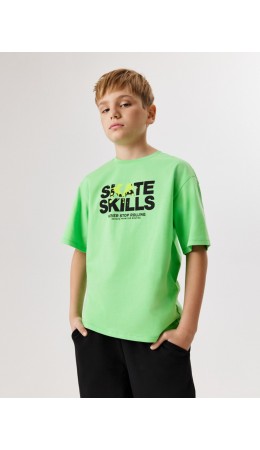 Футболка детская для мальчиков Frankston салатовый