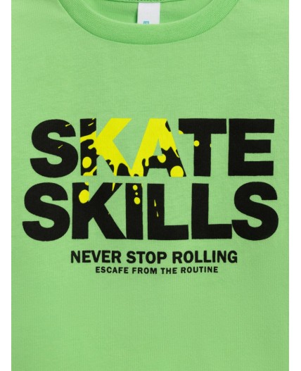 Футболка детская для мальчиков Frankston салатовый