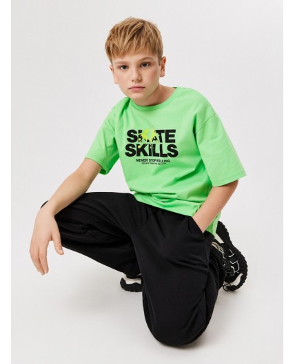 Футболка детская для мальчиков Frankston салатовый