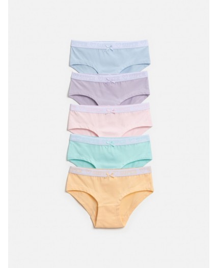 Трусы детские для девочек в наборе из 5 шт. Veroniq разноцветный