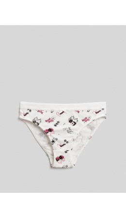 Трусы детские для девочек Marlen_br белый