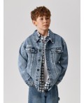 Куртка джинсовая детская для мальчиков Kriston голубой