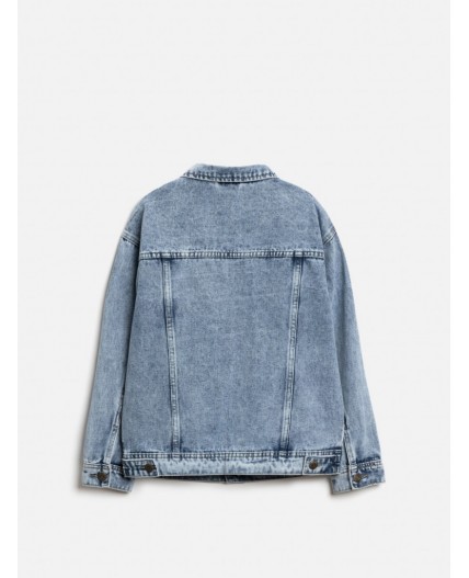 Куртка джинсовая детская для мальчиков Kriston голубой