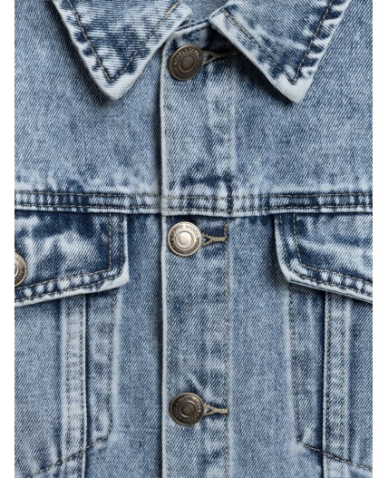 Куртка джинсовая детская для мальчиков Kriston голубой