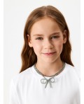 Бусы детские Kirsty светло-серый