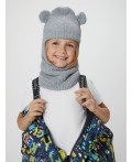Шапка детская Khary серый меланж