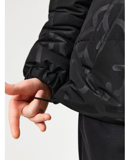 Куртка детская для мальчиков Lomini черно-серый