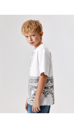 Футболка детская для мальчиков Wiluna белый