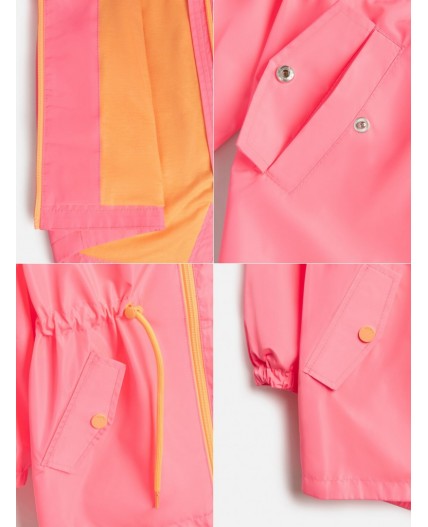 Плащ детский для девочек Nala розовый