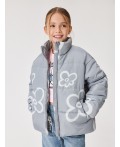 Куртка детская для девочек Sforza серый