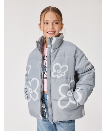 Куртка детская для девочек Sforza серый