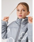 Куртка детская для девочек Sforza серый