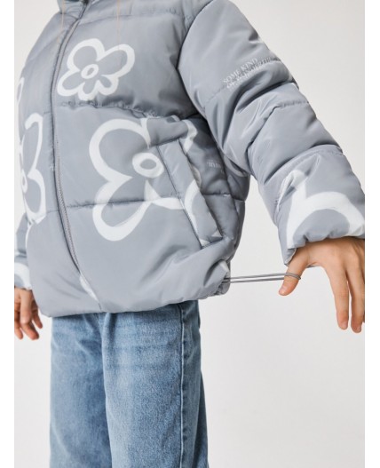 Куртка детская для девочек Sforza серый