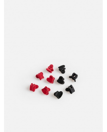 Набор из 10 заколок для волос дет. Giordano разноцветный