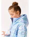 Куртка детская для девочек Cesare голубой