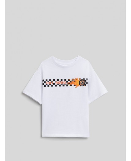 Футболка детская для мальчиков Lena белый