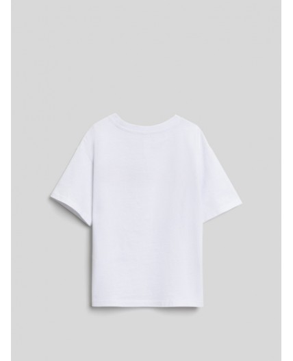 Футболка детская для мальчиков Lena белый