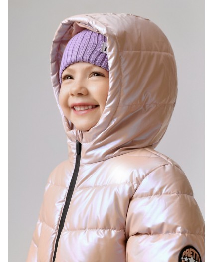 Пальто детское для девочек Veito светло-розовый