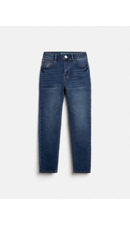 Брюки джинсовые детские для мальчиков Shiva темно-синий