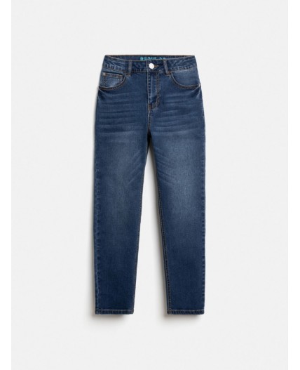 Брюки джинсовые детские для мальчиков Shiva темно-синий